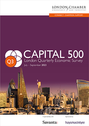 Capital 500: London Quarterly Economic Survey, Q3 2023